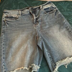 Judy Blue denim shorts size 2xl